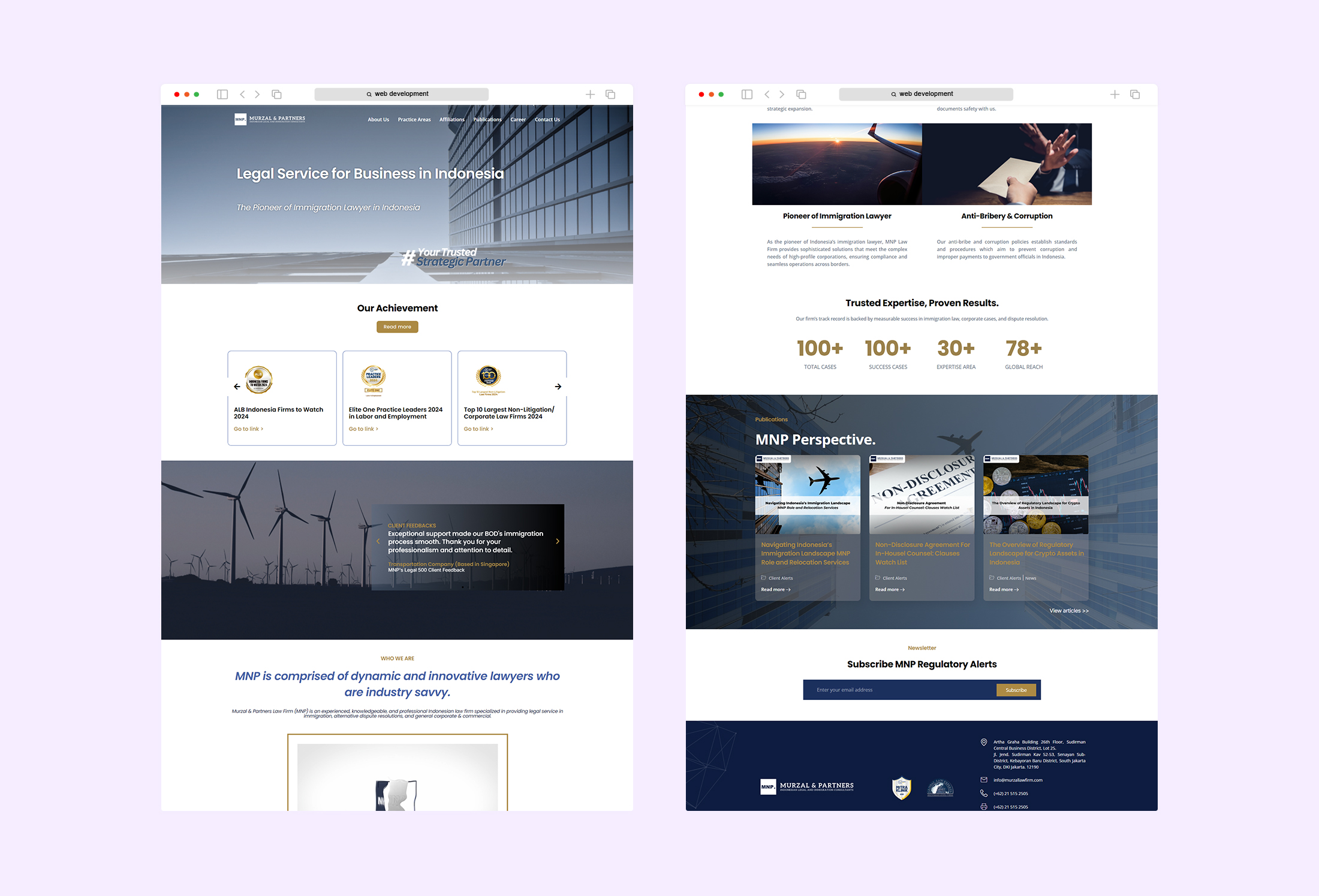 Murzal Law Firm Website Creation