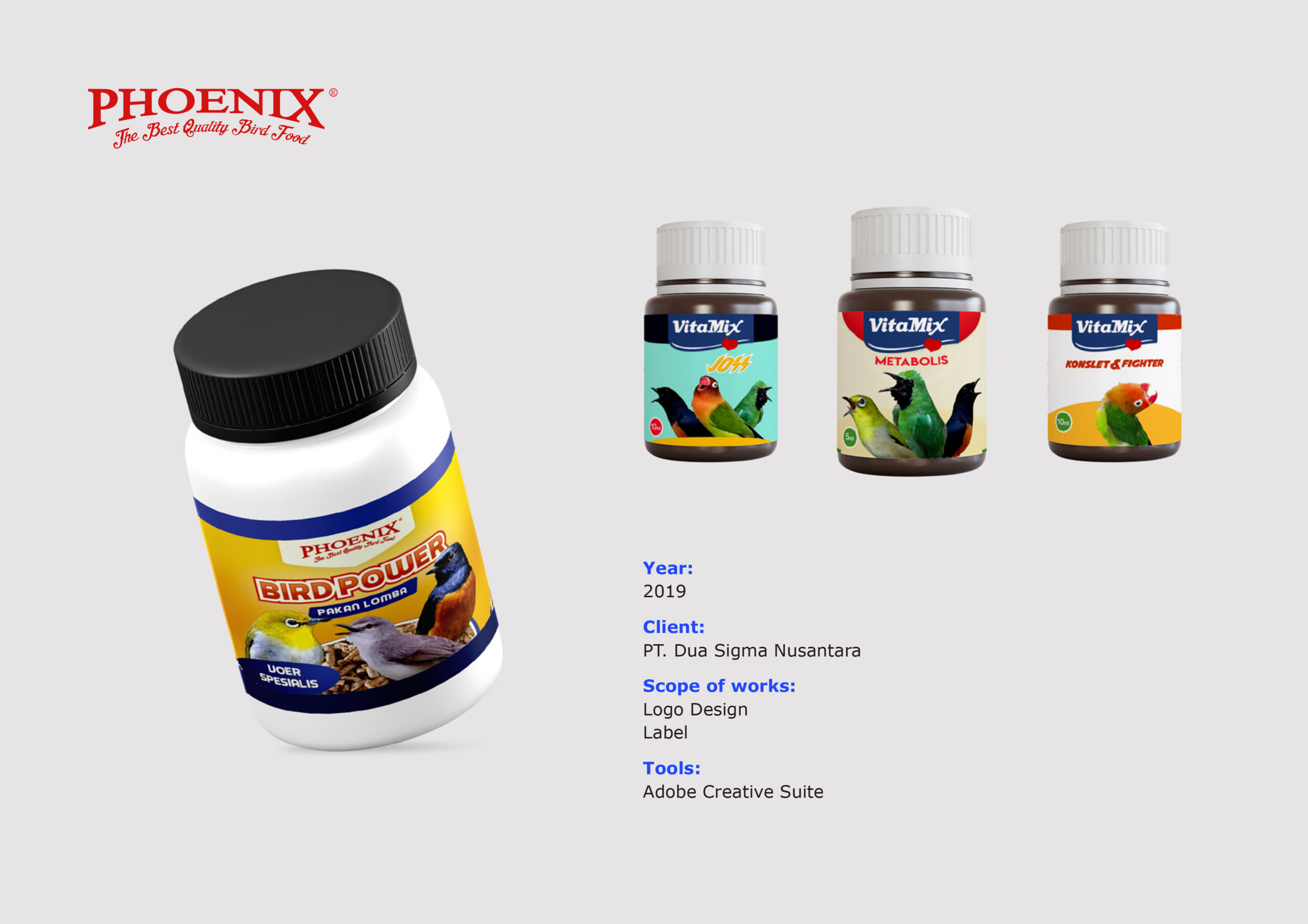 Phoenix Group Pet Food Packaging Design Jasa Desain Grafis Semarang