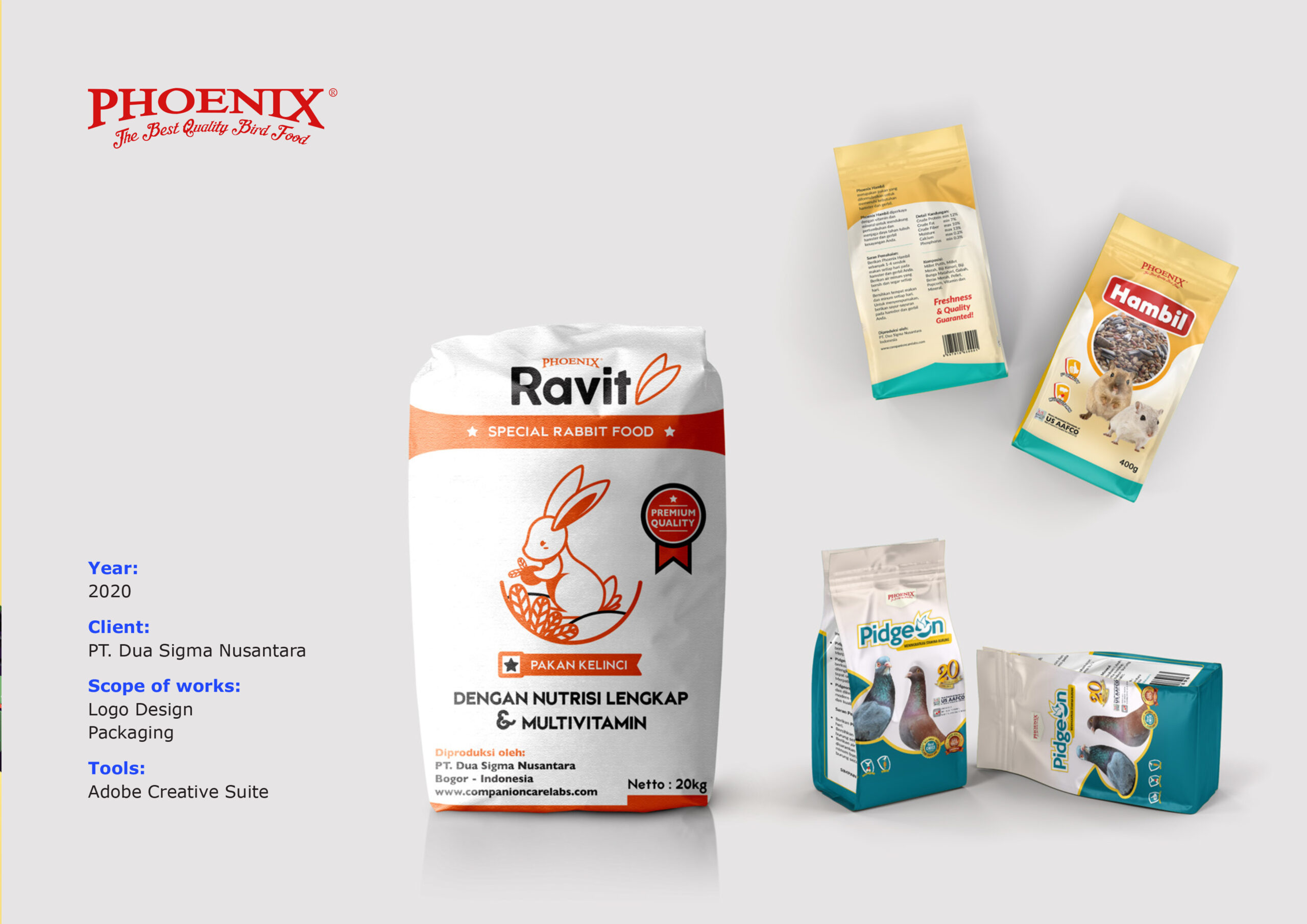 Phoenix Group Pet Food Packaging Design Jasa Desain Grafis Semarang